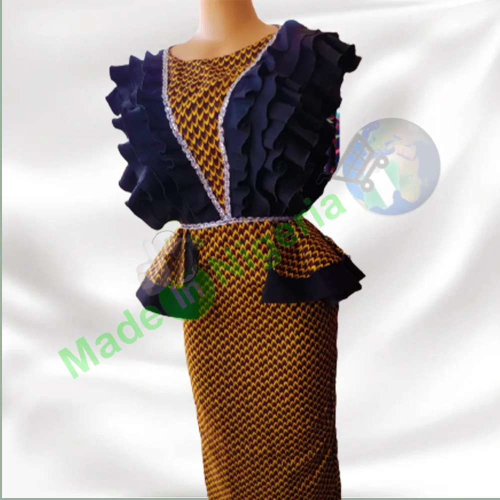 Native Ankara Gown