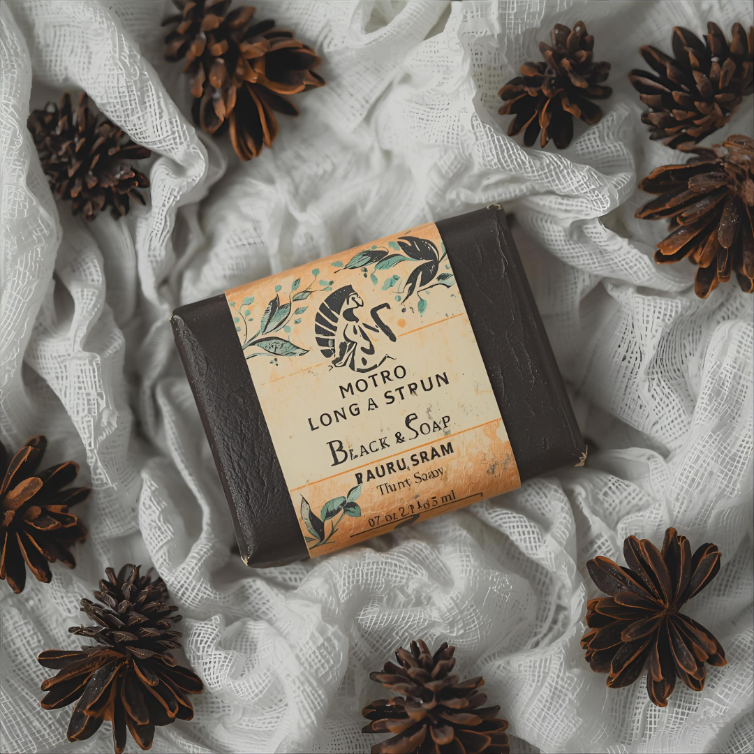 African Black Soap Bar 250g